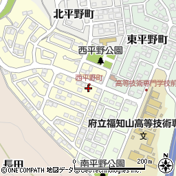 京都府福知山市西平野町45周辺の地図