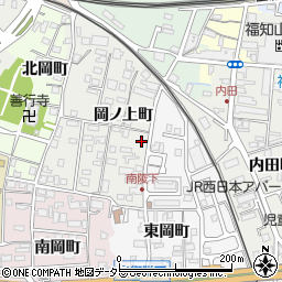 京都府福知山市岡ノ上町44周辺の地図