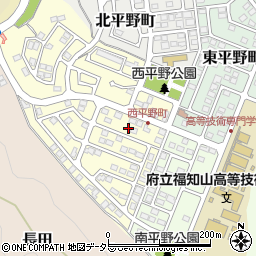 京都府福知山市西平野町52周辺の地図