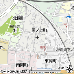 京都府福知山市岡ノ上町60-3周辺の地図