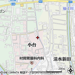 神奈川県小田原市小台52周辺の地図
