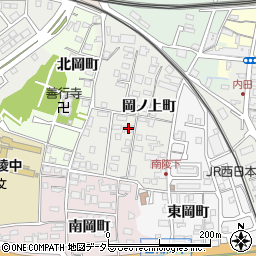 京都府福知山市岡ノ上町60周辺の地図
