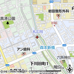 愛知県一宮市丹陽町森本川向周辺の地図