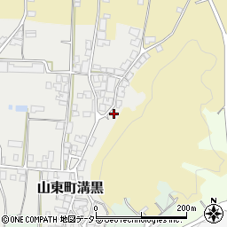 兵庫県朝来市山東町溝黒571周辺の地図