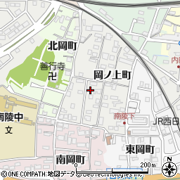 京都府福知山市岡ノ上町69-1周辺の地図
