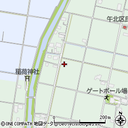 岐阜県羽島市上中町午北260周辺の地図