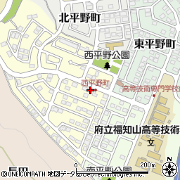 京都府福知山市西平野町44周辺の地図