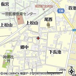 愛知県一宮市蓮池470周辺の地図