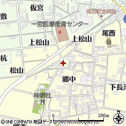 愛知県一宮市蓮池442周辺の地図