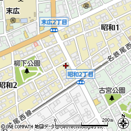 シャルマン昭和周辺の地図