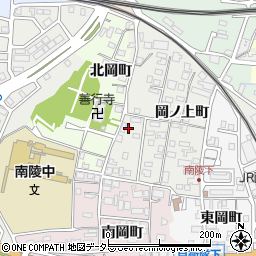 京都府福知山市岡ノ上町93周辺の地図