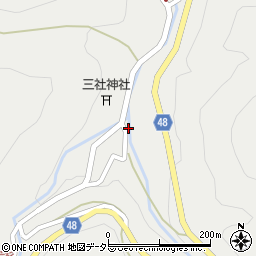 兵庫県養父市大屋町若杉561周辺の地図