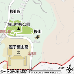 桜山保育園周辺の地図