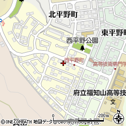 京都府福知山市西平野町41周辺の地図