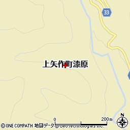 岐阜県恵那市上矢作町漆原周辺の地図