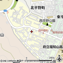京都府福知山市西平野町56周辺の地図