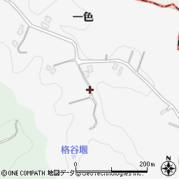 千葉県富津市一色周辺の地図