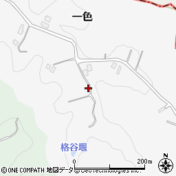 千葉県富津市一色周辺の地図