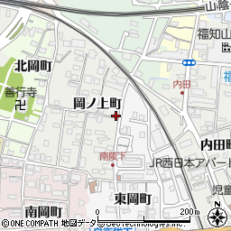 京都府福知山市岡ノ上町203周辺の地図