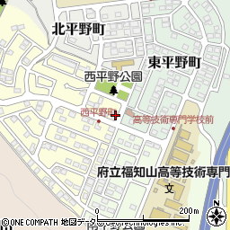 京都府福知山市西平野町26周辺の地図