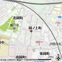 京都府福知山市岡ノ上町64周辺の地図
