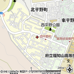 京都府福知山市西平野町40周辺の地図
