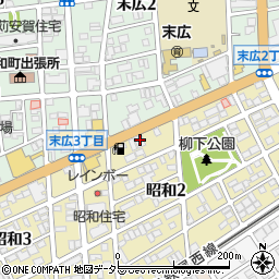 大垣西濃信用金庫一宮大和支店周辺の地図