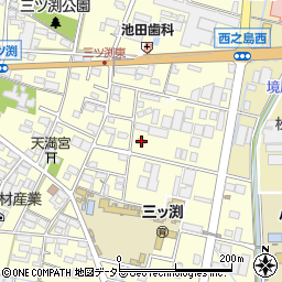愛知県小牧市三ツ渕1725周辺の地図