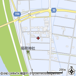 岐阜県羽島市堀津町113周辺の地図