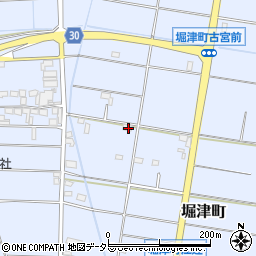 岐阜県羽島市堀津町1172周辺の地図