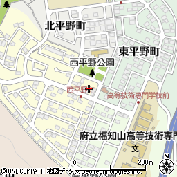 京都府福知山市西平野町28周辺の地図