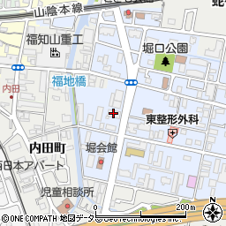 日本たばこ産業福知山営業所周辺の地図