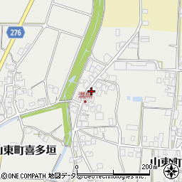 兵庫県朝来市山東町溝黒337周辺の地図