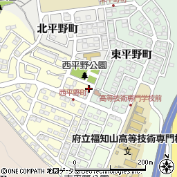 京都府福知山市西平野町25周辺の地図