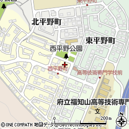 京都府福知山市西平野町23周辺の地図
