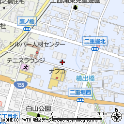 愛知県小牧市二重堀788周辺の地図