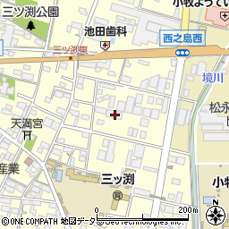 愛知県小牧市三ツ渕1723周辺の地図