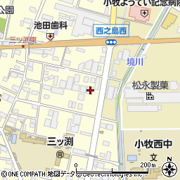愛知県小牧市三ツ渕1683周辺の地図