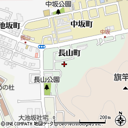 京都府福知山市長山町周辺の地図