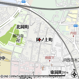 京都府福知山市岡ノ100周辺の地図