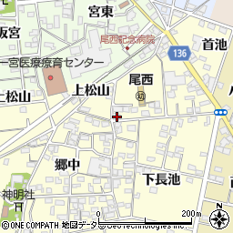 愛知県一宮市蓮池854周辺の地図