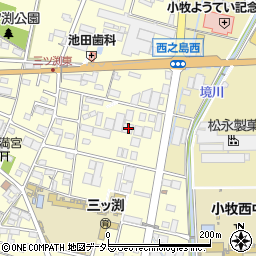 愛知県小牧市三ツ渕1716周辺の地図
