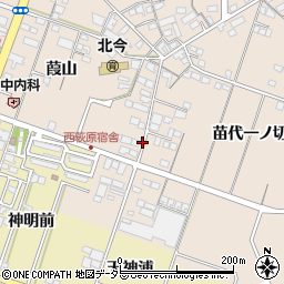 愛知県一宮市北今十八丁三ノ切周辺の地図