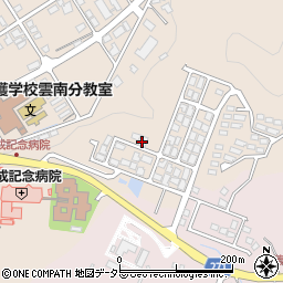 松崎建築　三刀屋営業所周辺の地図