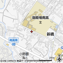 静岡県御殿場市新橋1397-1周辺の地図