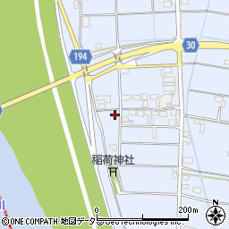 岐阜県羽島市堀津町120周辺の地図