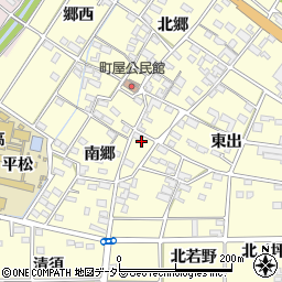 愛知県一宮市千秋町町屋南郷1250周辺の地図