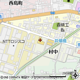 愛知県小牧市村中11周辺の地図