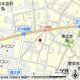 愛知県小牧市三ツ渕922周辺の地図