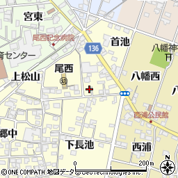 愛知県一宮市蓮池892-3周辺の地図